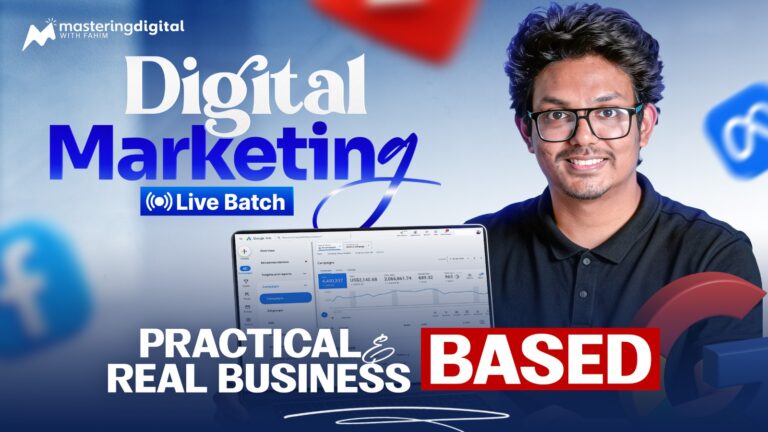 Advanced Digital Marketing Live Batch – 7 | AI Automation & Real-Business Application