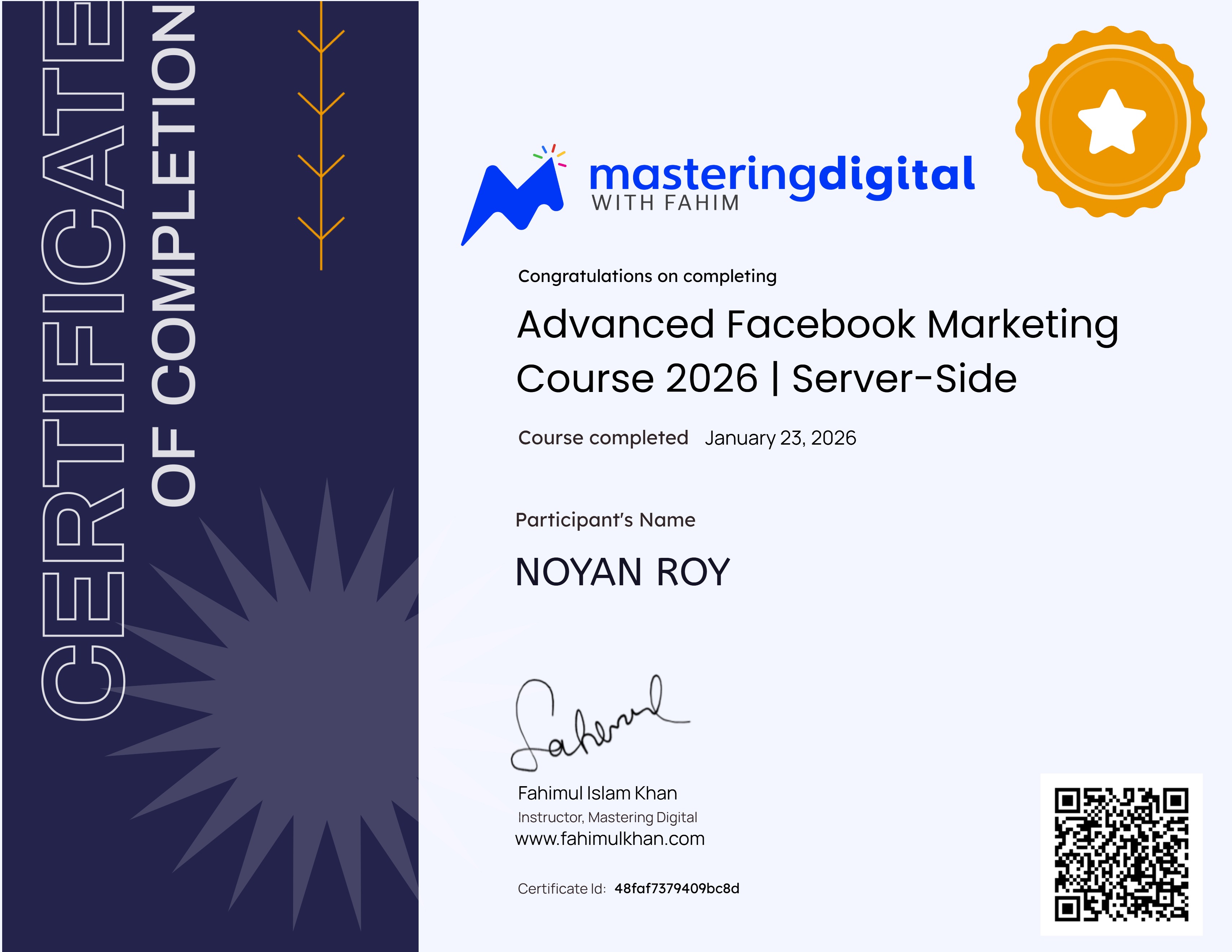 Advanced Facebook Marketing Course 2026 | Server-Side Tracking with Weekly 2 Live Support Class!